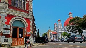 Spot instagramable kota lama semarang