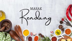 masak rendang daging sapi